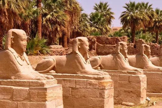 Combiné Nil Mer Rouge et Pyramides