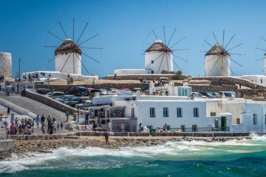 Combiné Santorin Paros Mykonos
