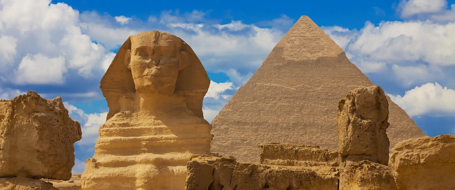 Visite des pyramides de Guizeh et du Sphinx